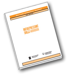Antidepressant Skills Workbook cover